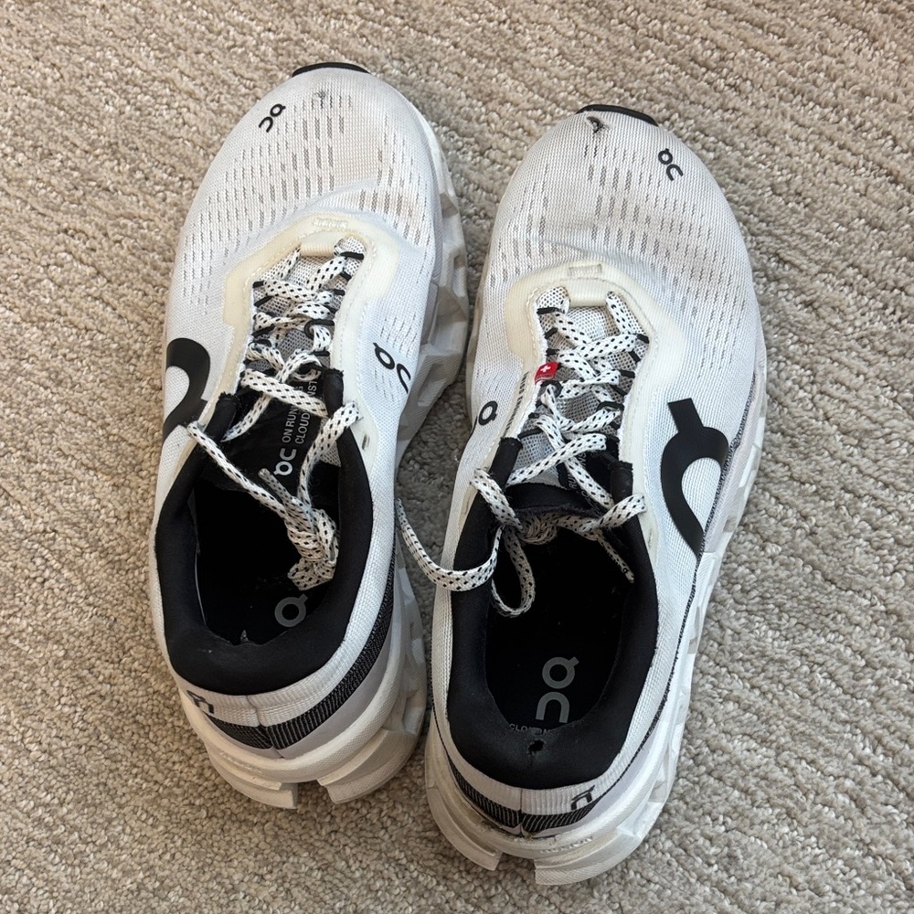 Women’s On Cloud Monster2 White Sneakers